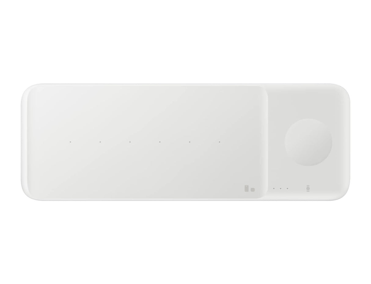 EAN 8806090706219 - Samsung Wireless Charger Trio Auriculares, Smartphone, Reloj inteligente Blanco USB Cargador inalámbrico imagen 2