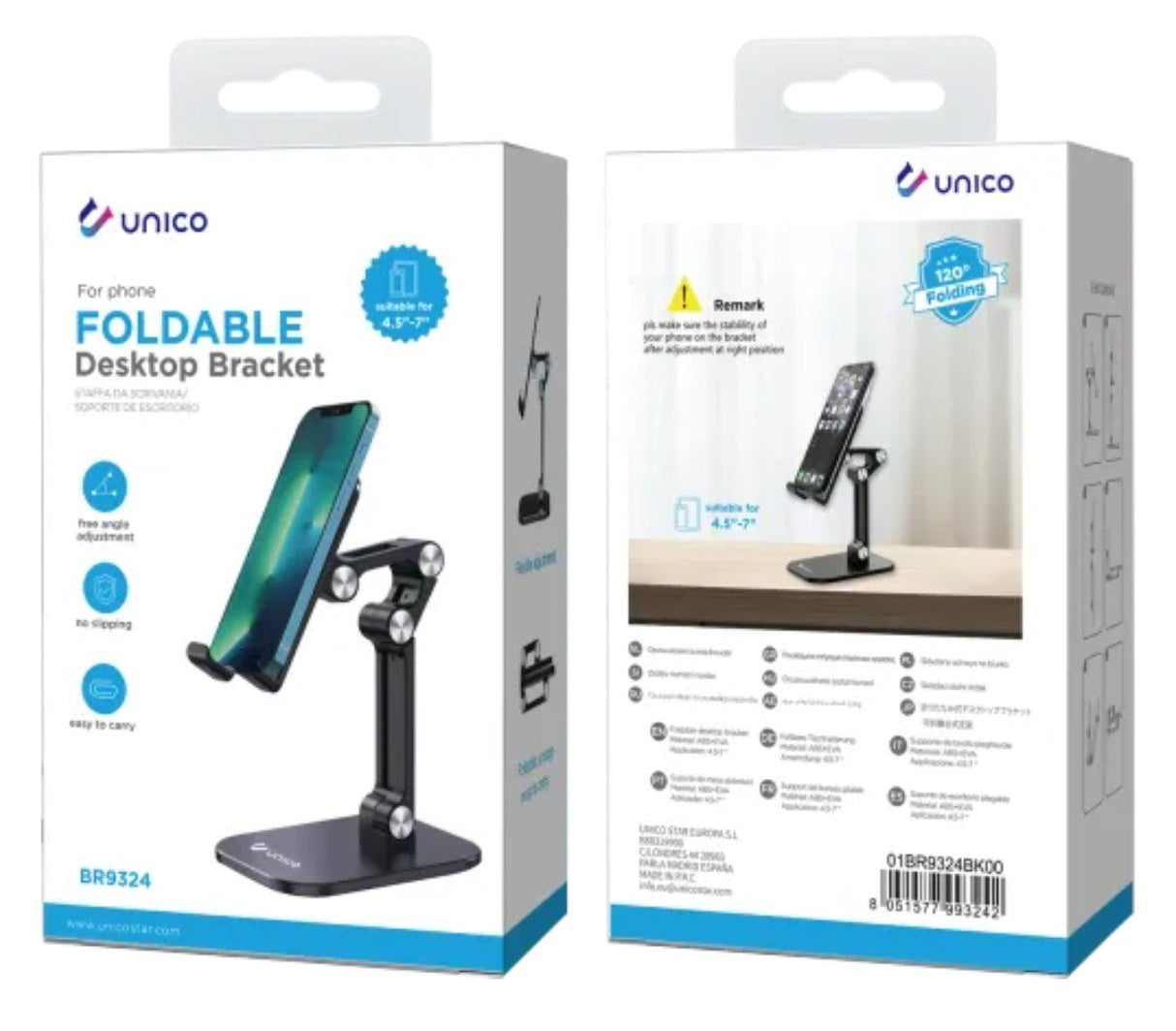 Soporte Unico Escritorio Movil 4 Ejes Hasta 7