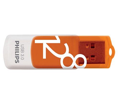 Pendrive Philips Usb-Stick 128gb 3.0 Usb Vivid Super Fast Brown
