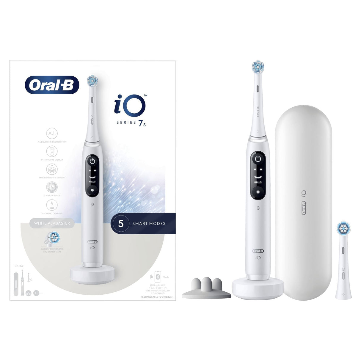 Oral-B Io Series 7s ZahnbRste Weiá