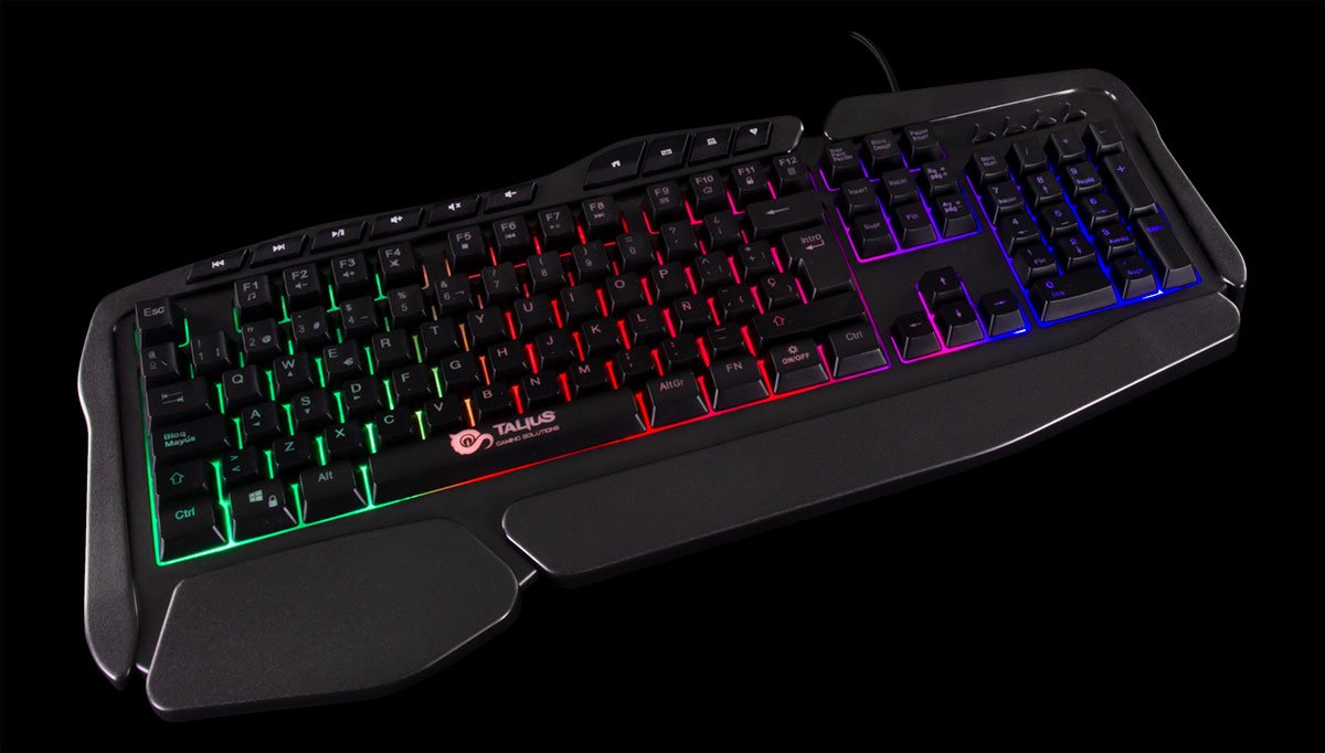 Talius Gaming Kit V.2(Teclado + Raton + Auriculares + Alfombrilla) Black