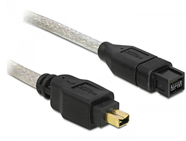 Delock Cable Firewire 9 Pin Macho > 4 Pin Macho 1 M