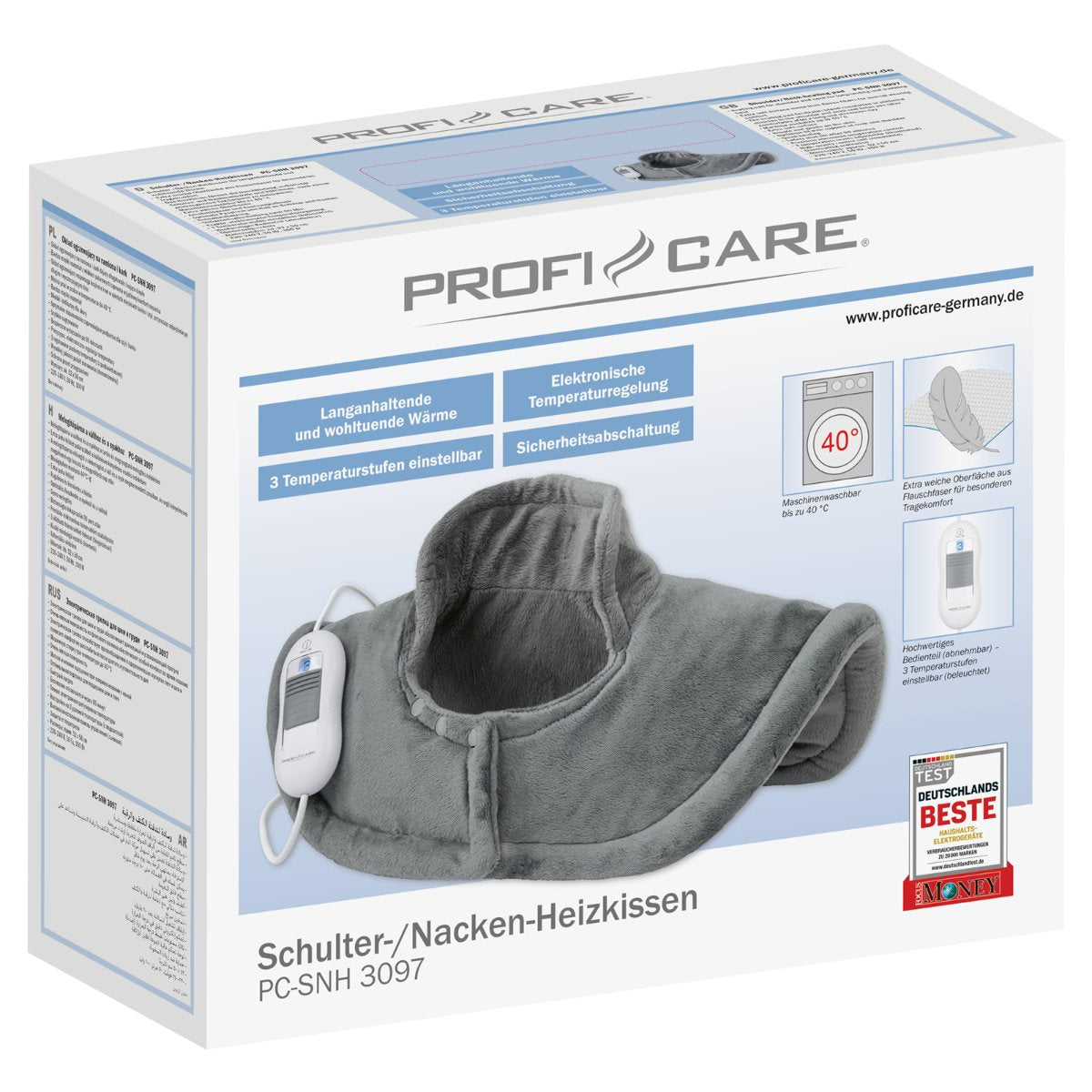 EAN 4006160309706 - ProfiCare PC-SNH 3097 manta eléctrica 52 x 50 cm 100 W imagen 6