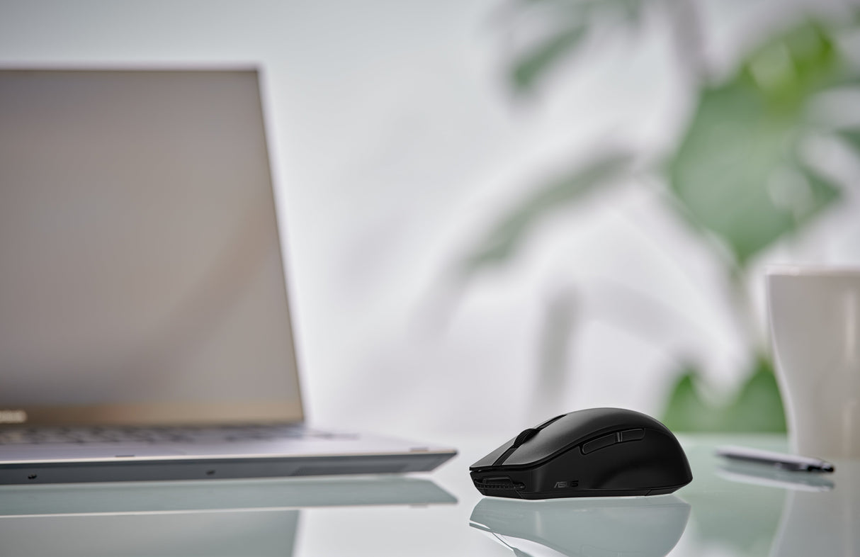 EAN 0195553760263 - ASUS MD200 MOUSE/BK ratón Oficina Ambidextro RF Wireless + Bluetooth Óptico 4200 DPI imagen 8