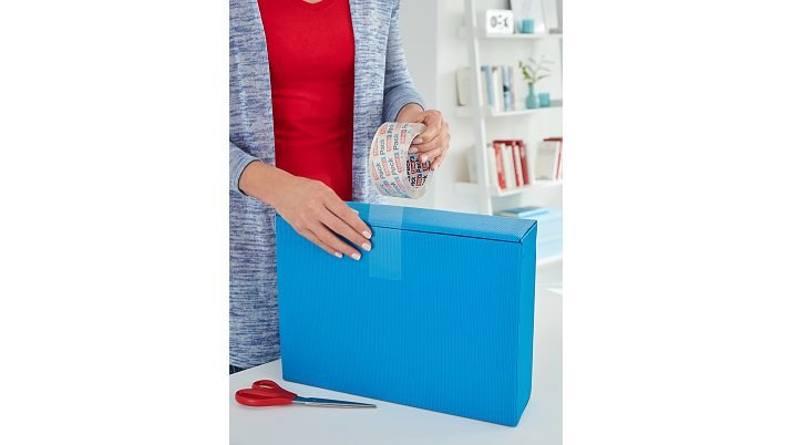 Cinta De Embalaje Tesapack Crymal Clear Pp 66 M 50 Mm