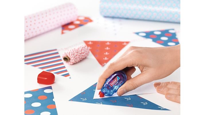 Tesa Mini Rodillo Adhesivo 6m 5mm Permanente Ecologo 2pcs.