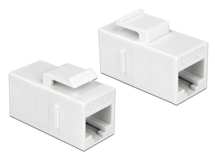 Delock 86379 Conector Rj45 Para El Módulo Keystone > Conector Rj45 Cat.6 Utp Blanco