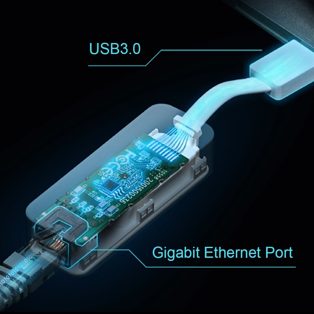 EAN 6935364091743 - TP-Link UE300 adaptador y tarjeta de red Ethernet 1000 Mbit/s imagen 4