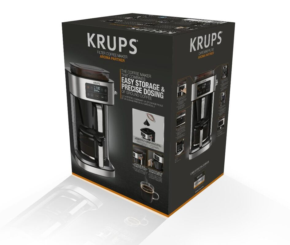 Km 760d Aroma Kaffee-Maschine Schwarz 2-10 Tassen