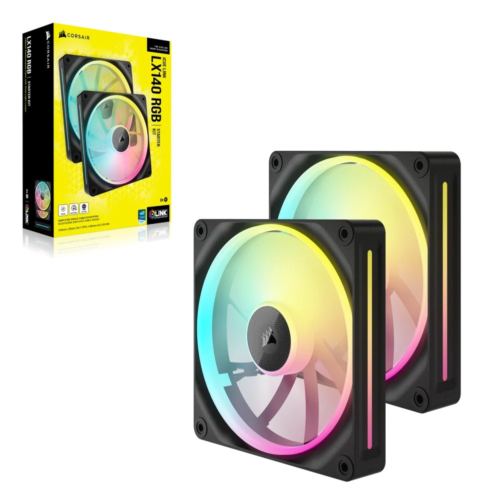 EAN 0840006682912 - Corsair CO-9051028-WW sistema de refrigeración para ordenador Carcasa del ordenador Ventilador 14 cm Negr imagen 3