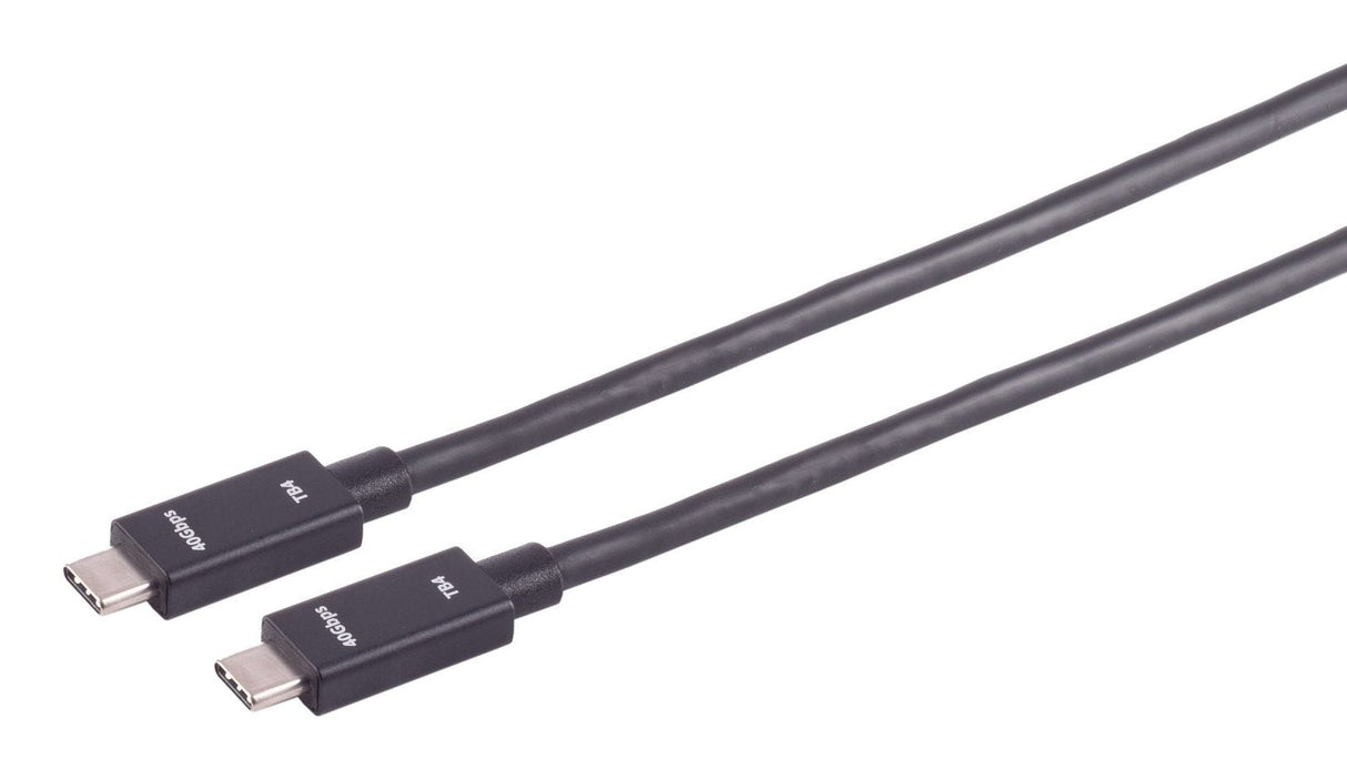 Verbindungscable Usb-C Mecker Auf Usb-C Mecker Tb4 Ultraflex 1,5m
