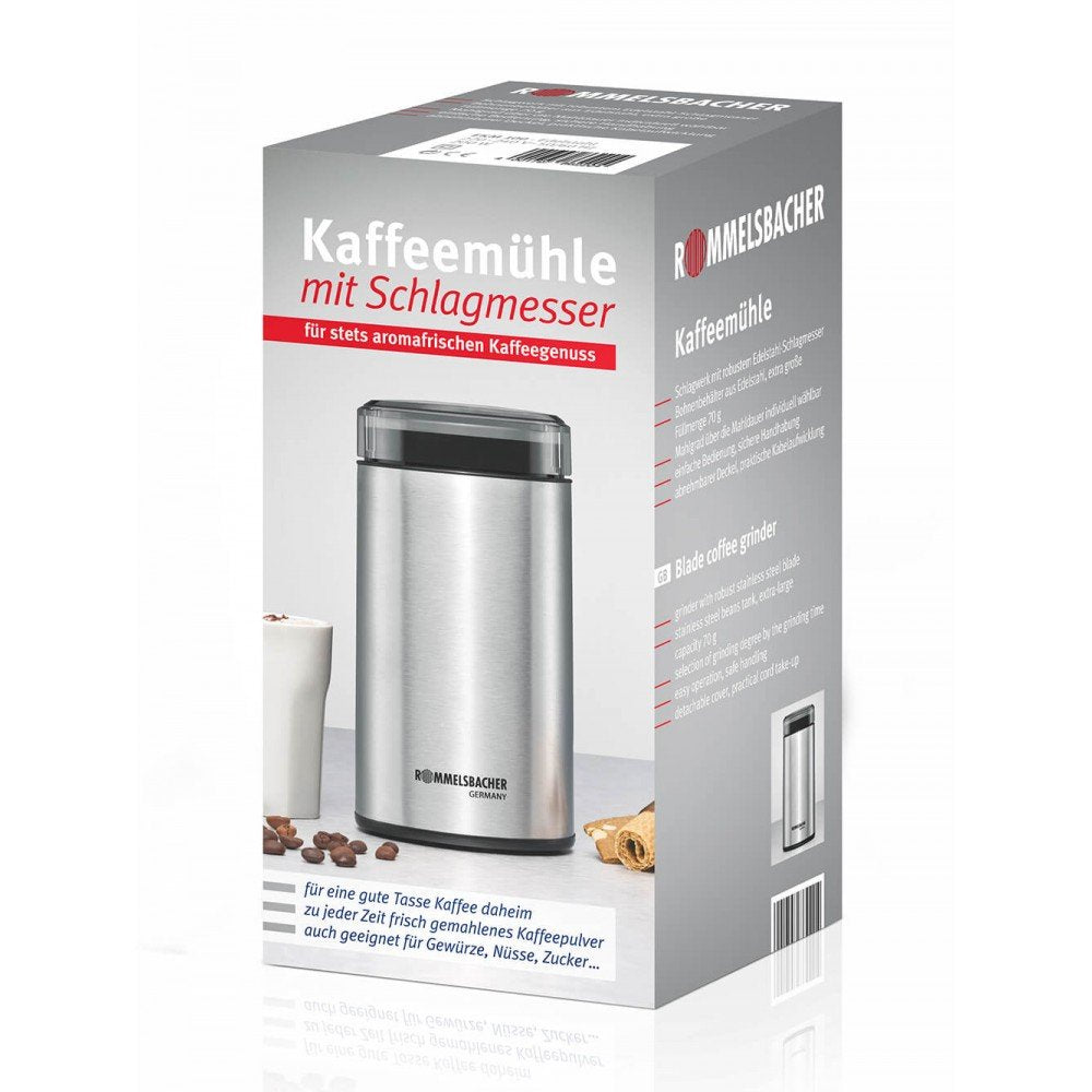 EAN 4001797862204 - Rommelsbacher EKM 100 200 W Negro, Acero inoxidable imagen 8