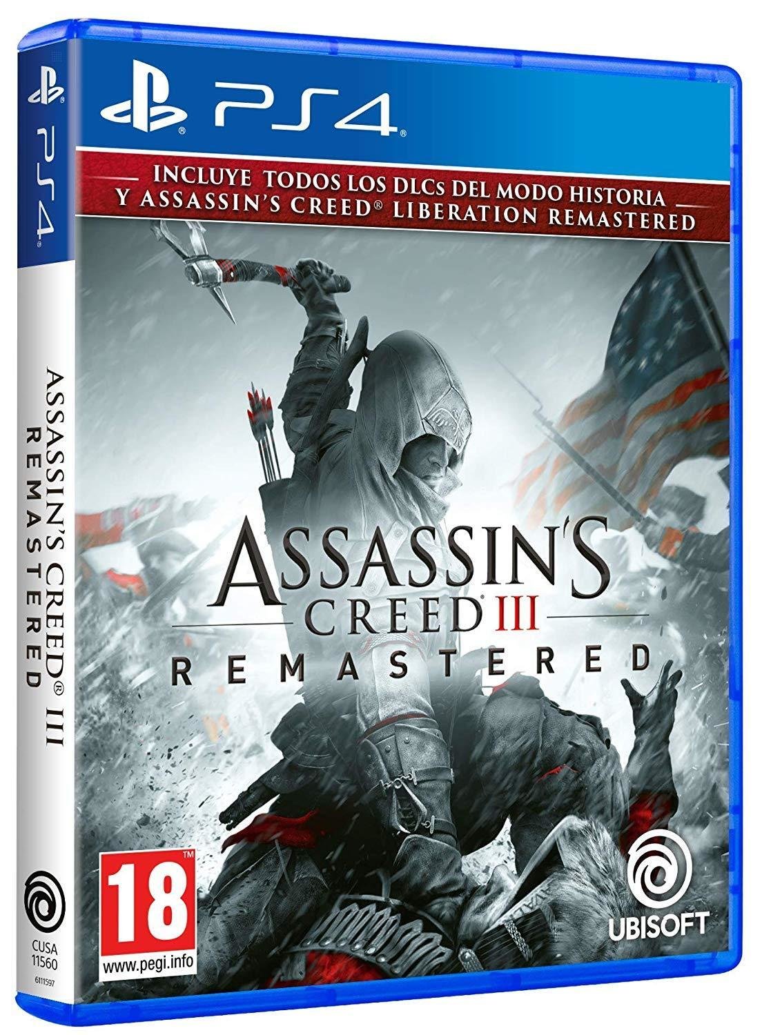 Juego Assassins Creed Iii Remastered Playstation 4
