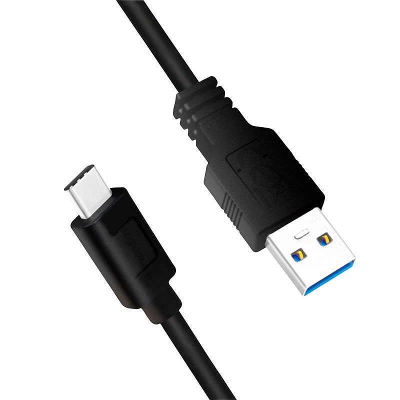 Logilink Cu0168 Cable Usb 3.2 Gen1x1, Usb-A -> Usb-C 1m Negro