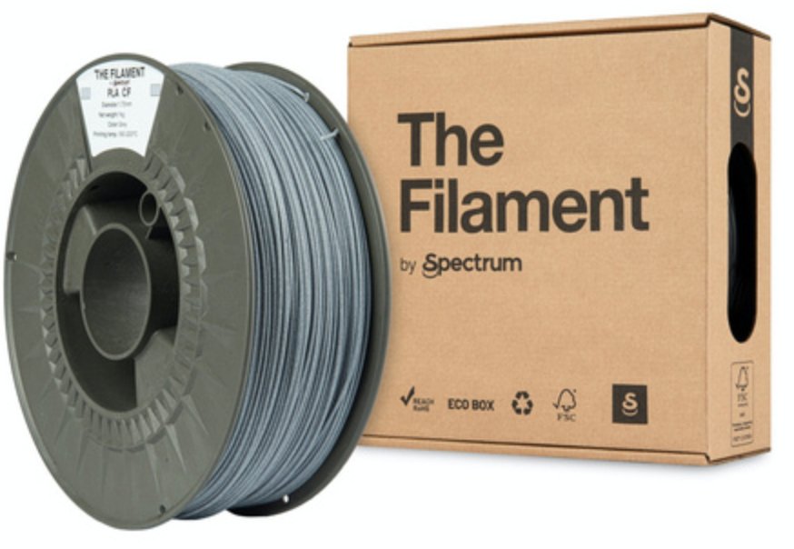 The Filament · Pla Cf · Gris · 1.75mm · 1kg
