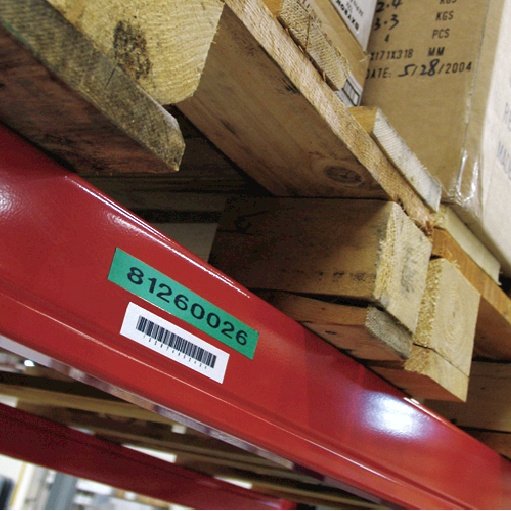 Dymo Cinta De Transferencia Termica D1 40919. Negro Sobre Verde De 9mmx7m. Poliester Autoadhesiva