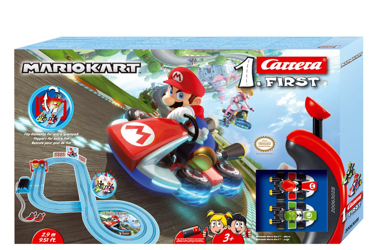 Carrera Nintendo Mario Kart Pista Para Vehículos De Juguete De Plástico
