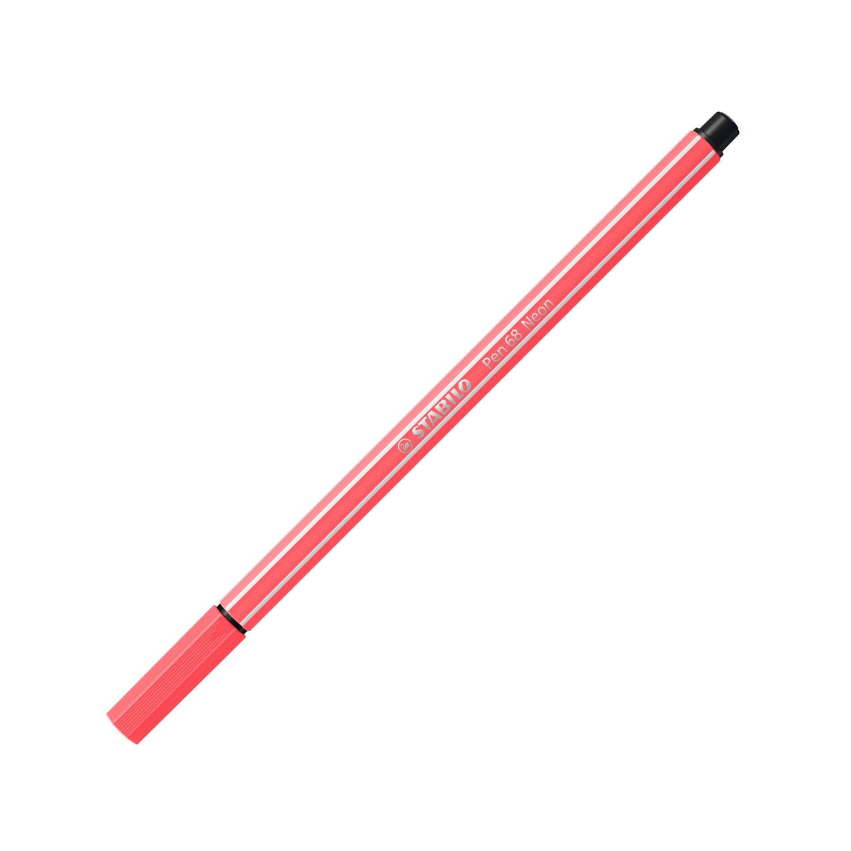 Stabilo Pen 68 Rotulador Rojo Fluorescente -10u-