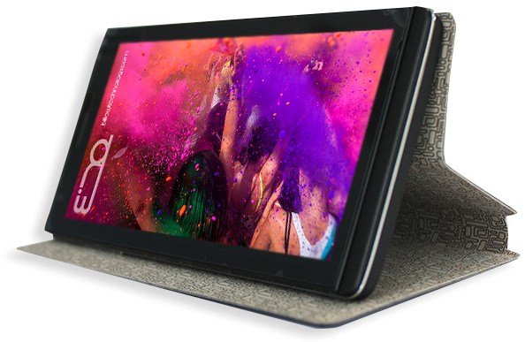 Billow Sfp47qb Funda Para Teléfono Móvil 11,9 Cm (4.7") Libro Negro