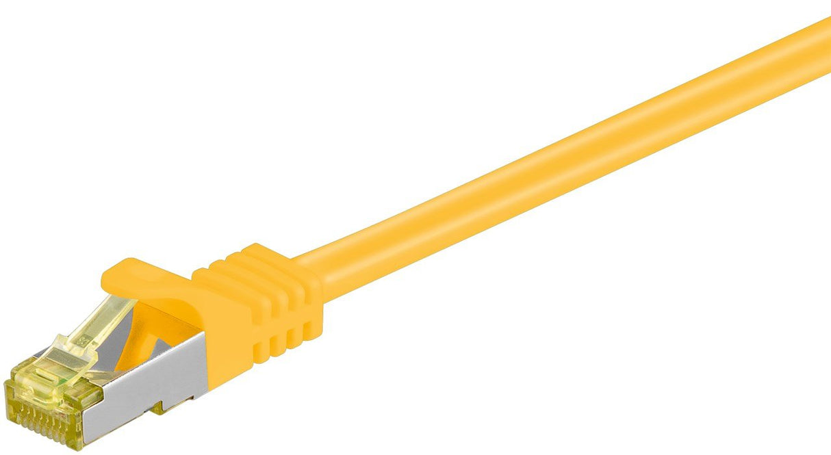 EAN 4040849915666 - Goobay 91566 cable de red Amarillo 0,25 m Cat7 S/FTP (S-STP) imagen 1