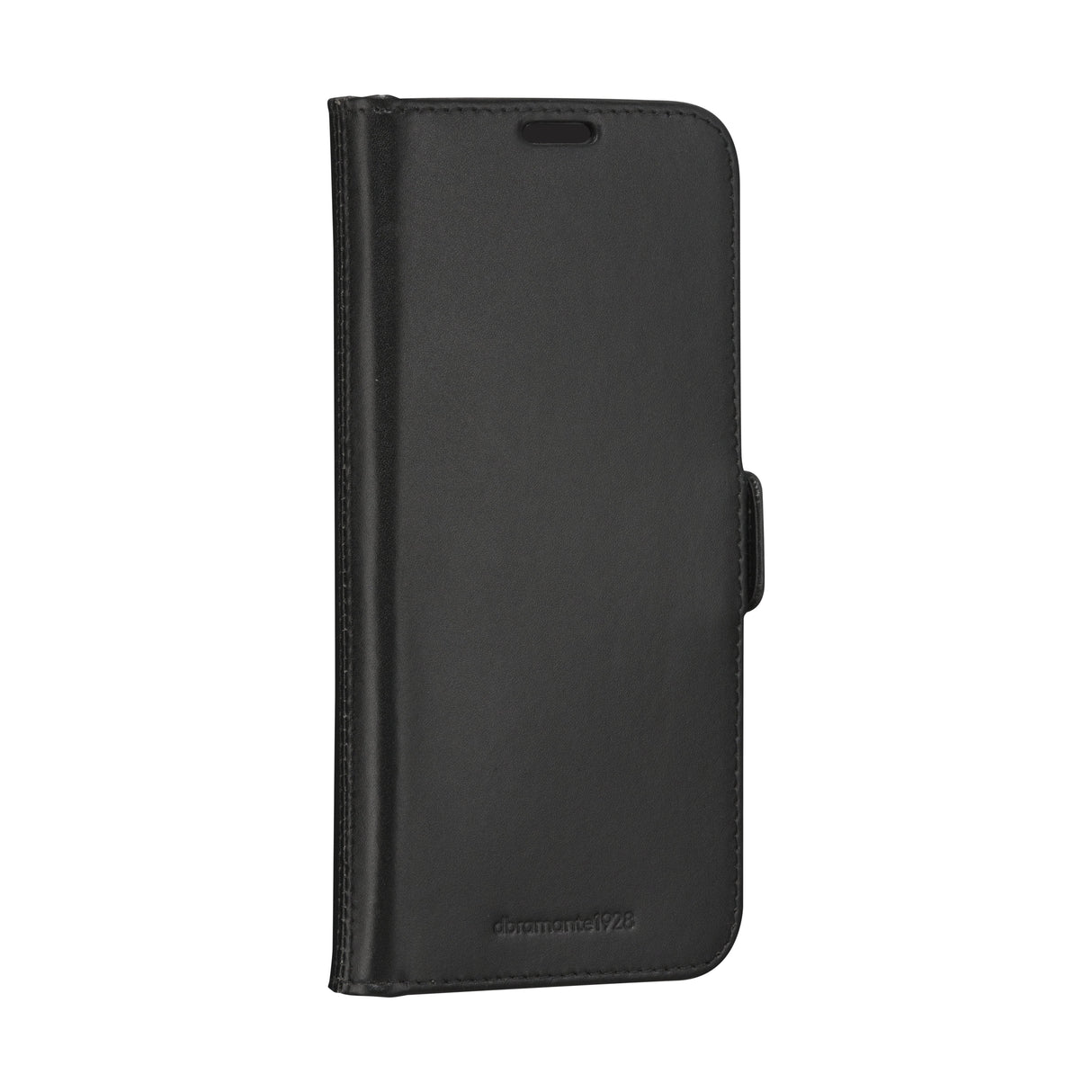 Dbramante1928 Copenhagen Funda Con Tapa Para Teléfono Móvil Cuero De Grano Entero Negro Para Samsung Galaxy A55