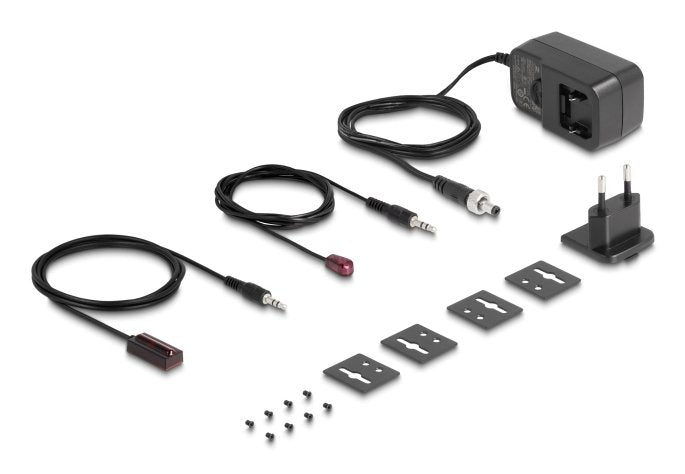 EAN 4043619659555 - DeLOCK 65955 extensor audio/video Transmisor y receptor de señales AV Negro imagen 3