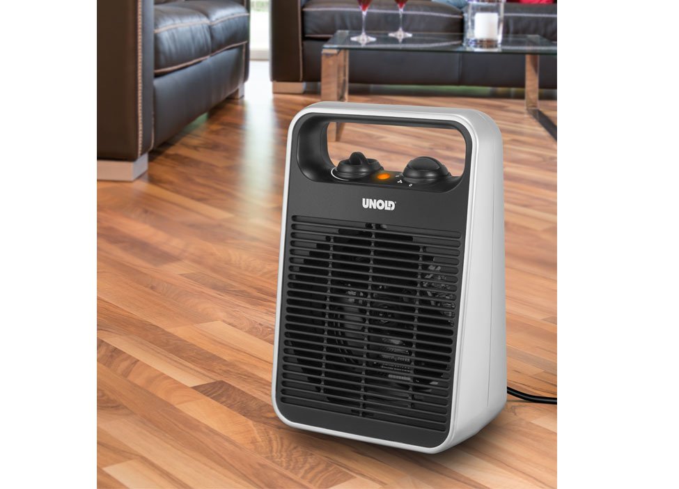 EAN 4011689861062 - Unold 86106 calefactor eléctrico Interior Negro, Plata 2000 W Ventilador eléctrico imagen 5