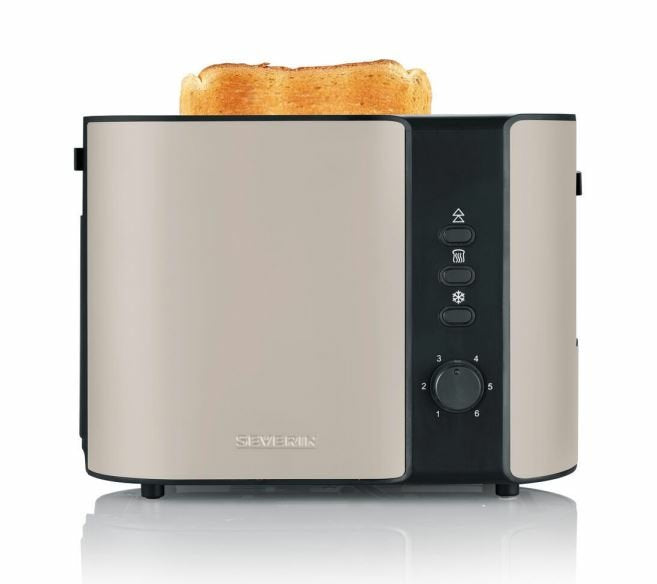 EAN 4008146045707 - Severin AT 9576 tostadora 2 rebanada(s) 800 W Beige, Negro imagen 1