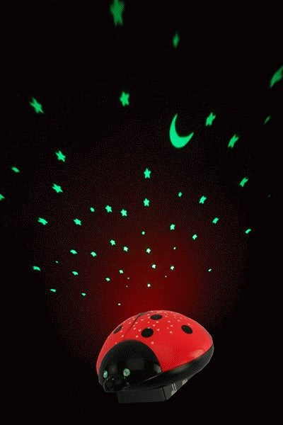 Ansmann Starlight Luz Nocturna Para Bebés Negro, Rojo