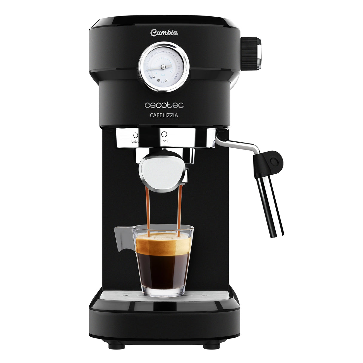 Cafetera Cecotec Cafelizzia 790 Pro 1350 W 1,2 L Negro, Acero Inoxidable