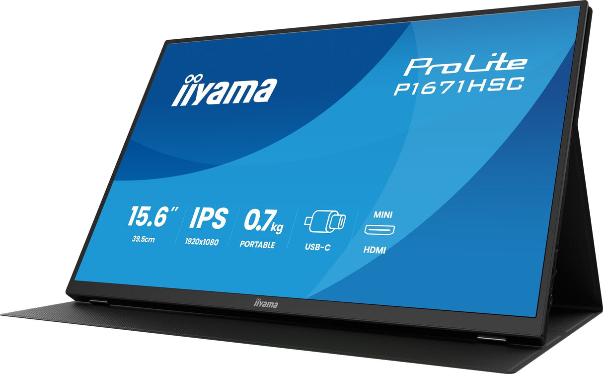 Iiyama 39,5cm 15,6" P1671hsc-B1 16:9 Mhdmi+2xusb-C Ips