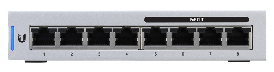 EAN 0810354026188 - Ubiquiti UniFi US-8-60W Gestionado L2 Gigabit Ethernet (10/100/1000) Energía sobre Ethernet (PoE) Gris imagen 1