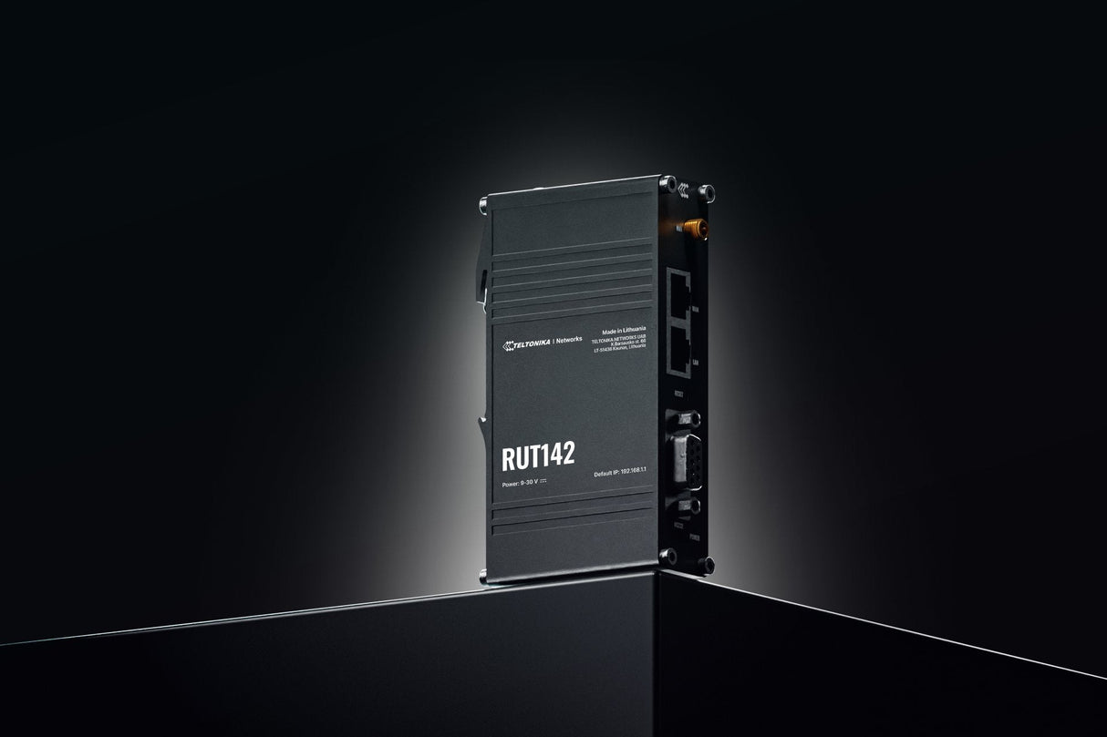 EAN 4779051840724 - Teltonika RUT142 (EU) Ethernet router, router inalámbrico Ethernet rápido Banda única (2,4 GHz) Negro imagen 7