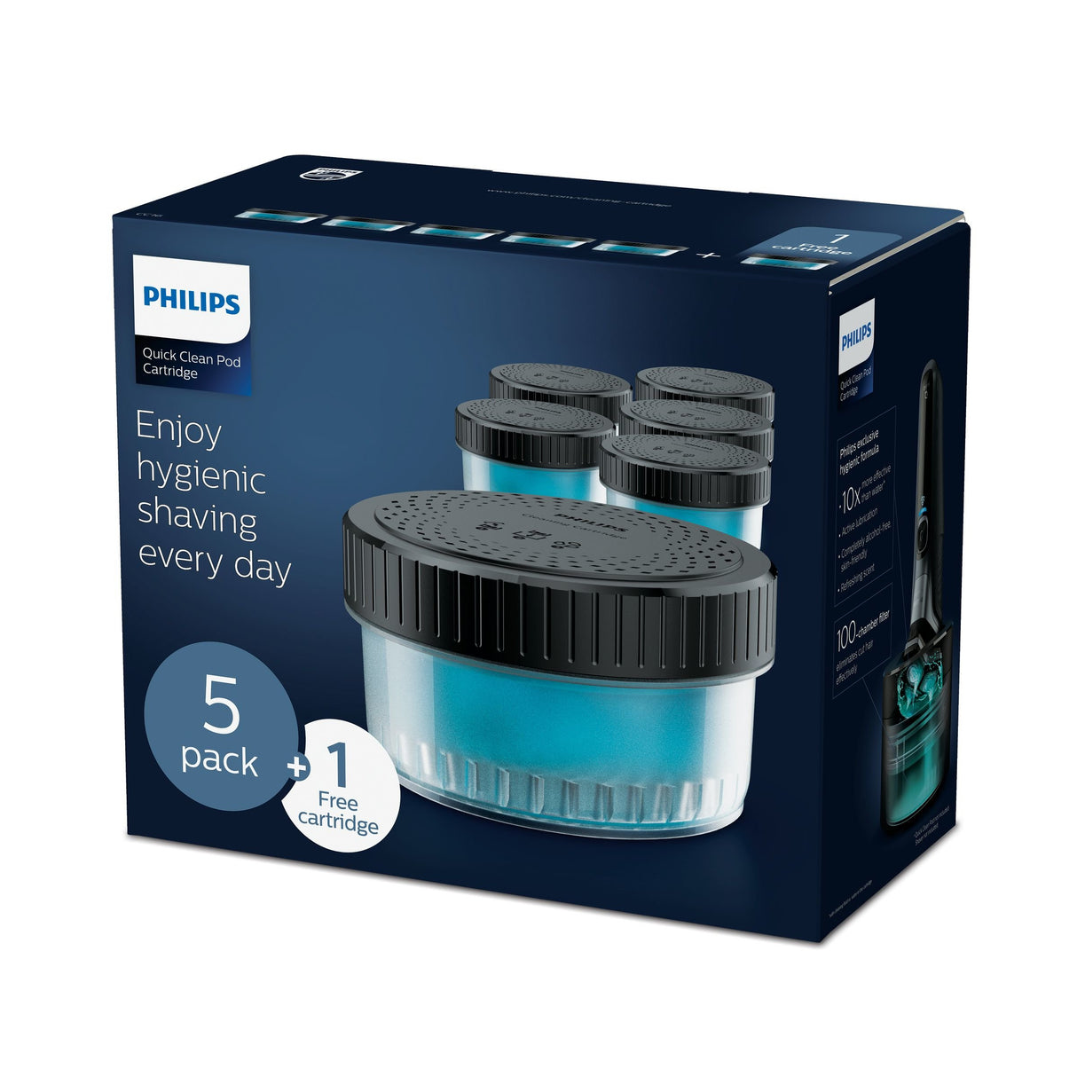 EAN 8710103944683 - Philips CC16/50 accesorio para maquina de afeitar Cartucho de limpieza imagen 4