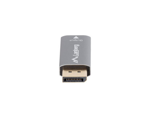 EAN 5901969441482 - Lanberg AD-DP-HD-03 adaptador de cable de vídeo 0 m DisplayPort HDMI Plata imagen 2