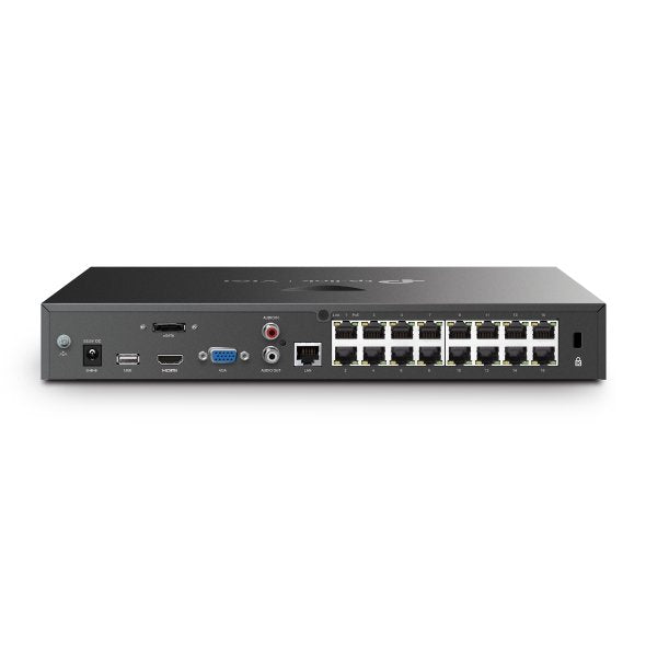 EAN 4895252504026 - TP-Link VIGI NVR2016H-16MP Grabadore de vídeo en red (NVR) Negro imagen 3