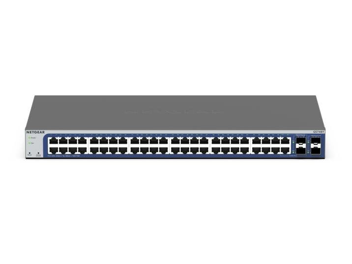 EAN 0606449169218 - NETGEAR GS748Tv6 Gestionado L2/L3/L4 Gigabit Ethernet (10/100/1000) Negro, Gris imagen 3