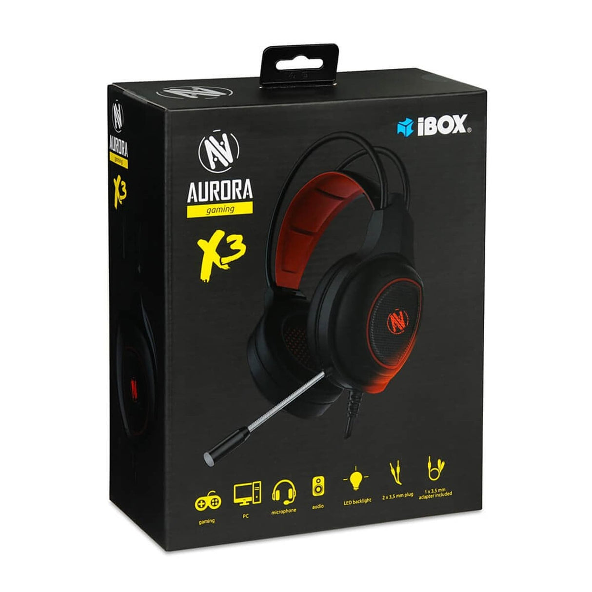 EAN 5903968680244 - iBox X3 Auriculares Alámbrico Diadema Llamadas/Música USB tipo A Negro imagen 5