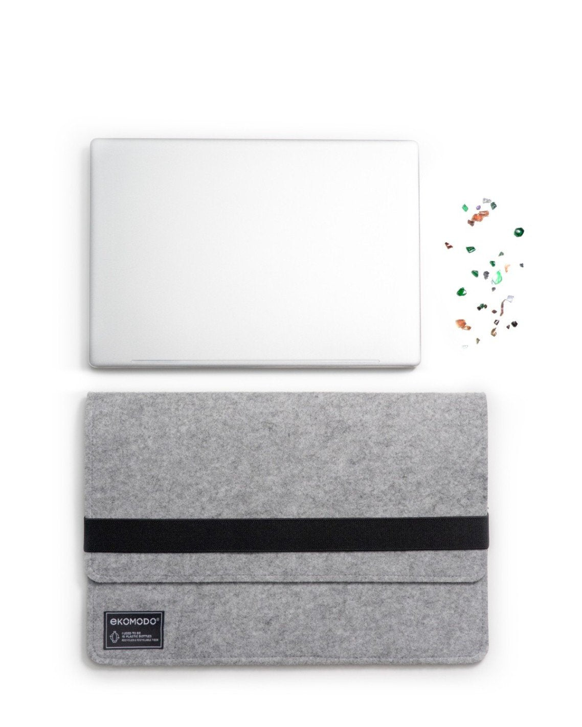 EAN 8436590370155 - EKOMODO HR-003 maletines para portátil 33 cm (13") Funda Negro, Gris imagen 4