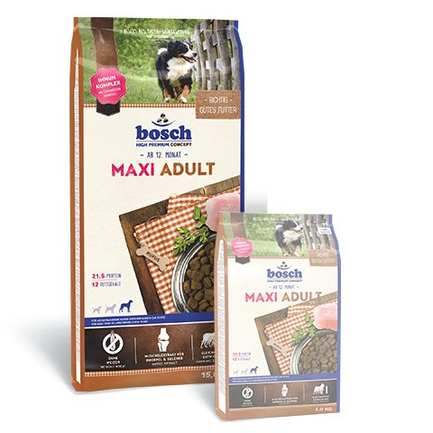 EAN 4015598013345 - Bosch MAXI ADULT 3 kg Adulto imagen 1
