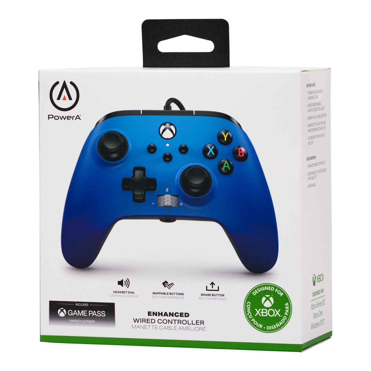 Mando Avanzado Xbox Series X/S Wrls Sapphire Fade