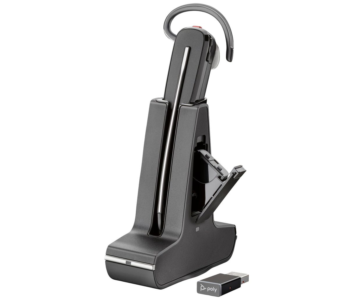EAN 0196548578917 - HP Poly Savi 8245 DECT 1880-1900 MHz Headset +USB-A to USB-C Cable +D400 Inalámbrico gancho de oreja, Den imagen 3