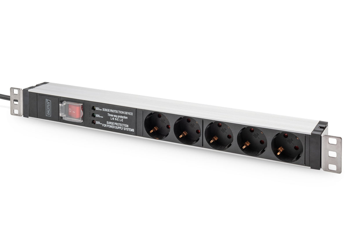 EAN 4016032483595 - Digitus DN-95433 unidad de distribución de energía (PDU) 5 salidas AC 1U imagen 1