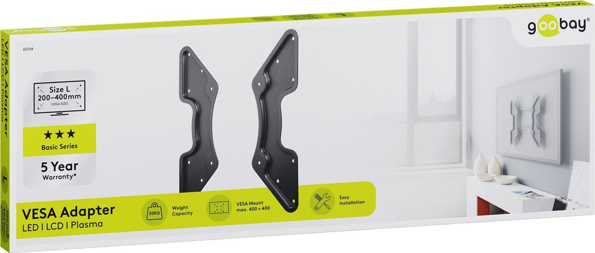 EAN 4040849601347 - Goobay 60134 soporte para TV 139,7 cm (55") Negro imagen 5
