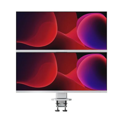 Alogic Elevate 34 Dual Vertical Monitor Stand Silver