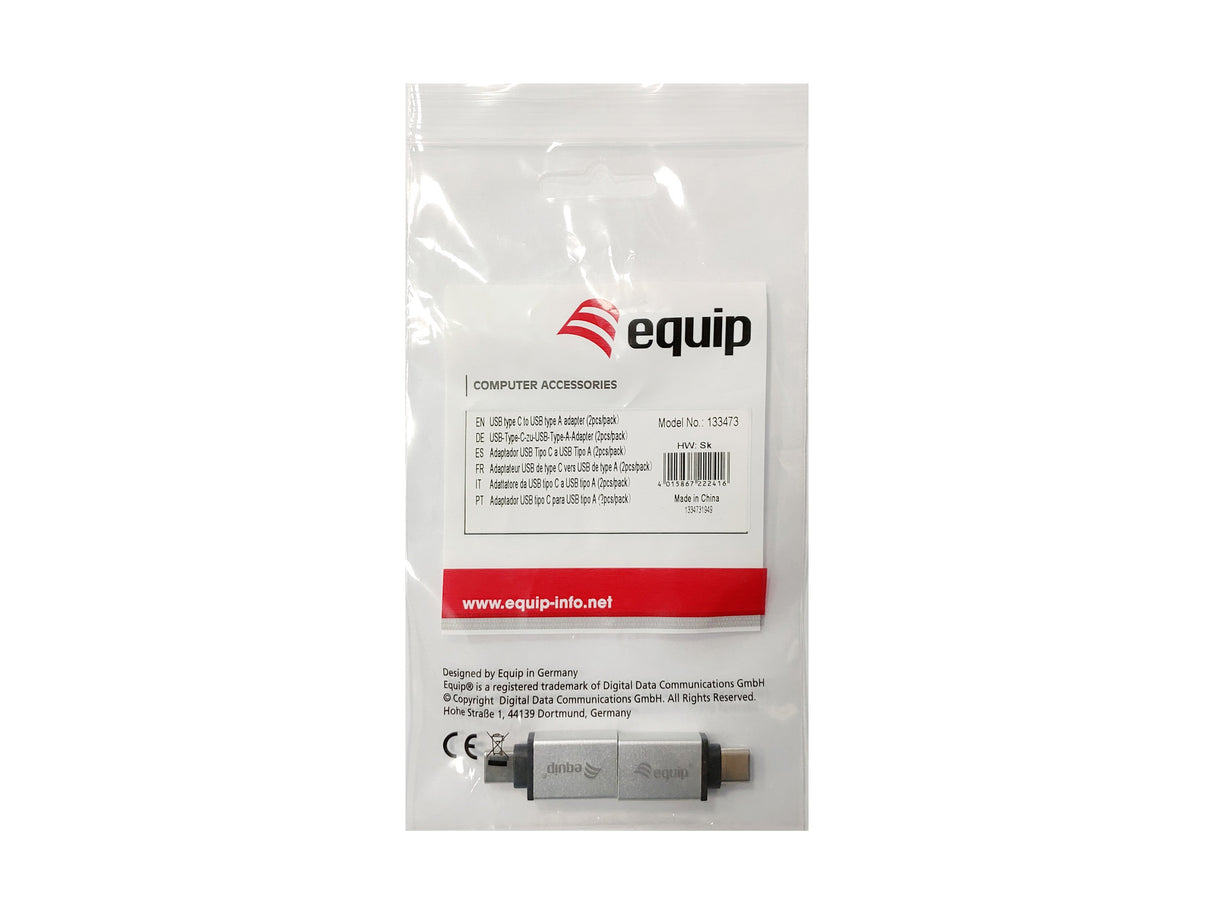 EAN 4015867222416 - Equip 133473 cambiador de género para cable USB Type C USB Type A Plata imagen 4