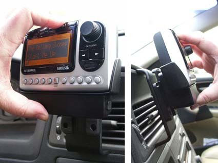 Brodit Montageplatte Amps-LCher