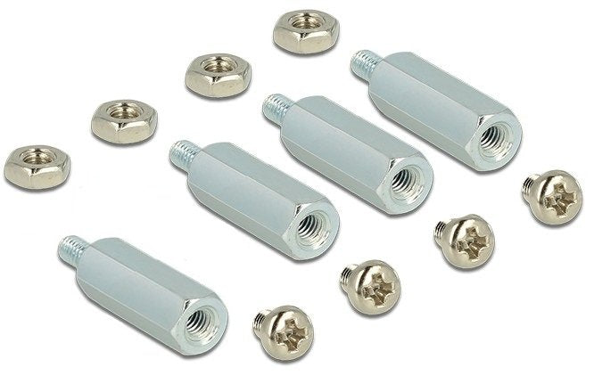EAN 4043619182145 - DeLOCK 18214 kit de montaje Plata, Acero inoxidable imagen 1