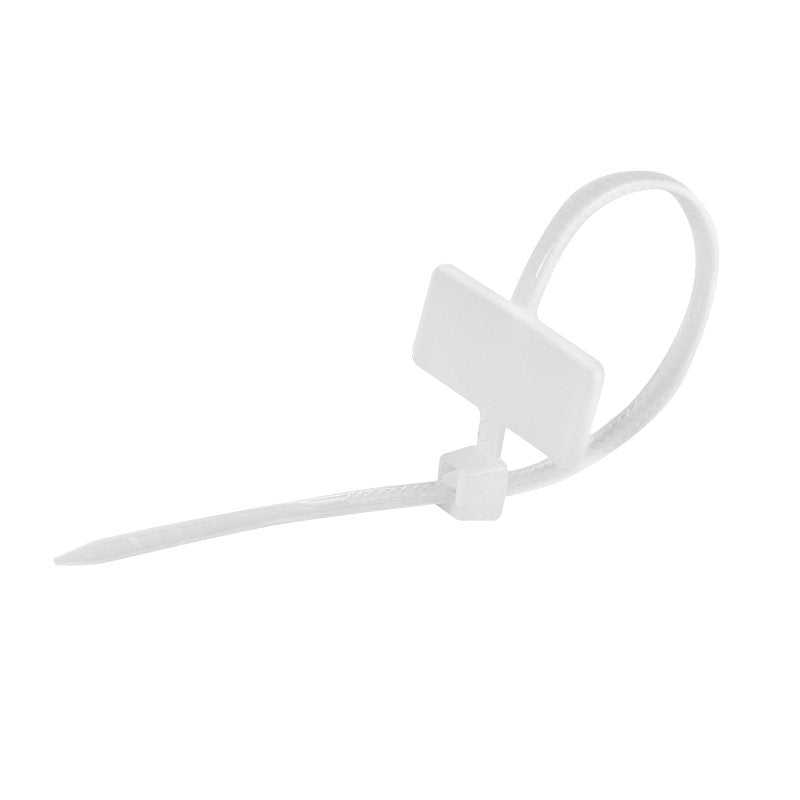Logilink Kab0069 Bridas Para Cables Con Etiquetado Campo 100 Uds, 100x2.5mm