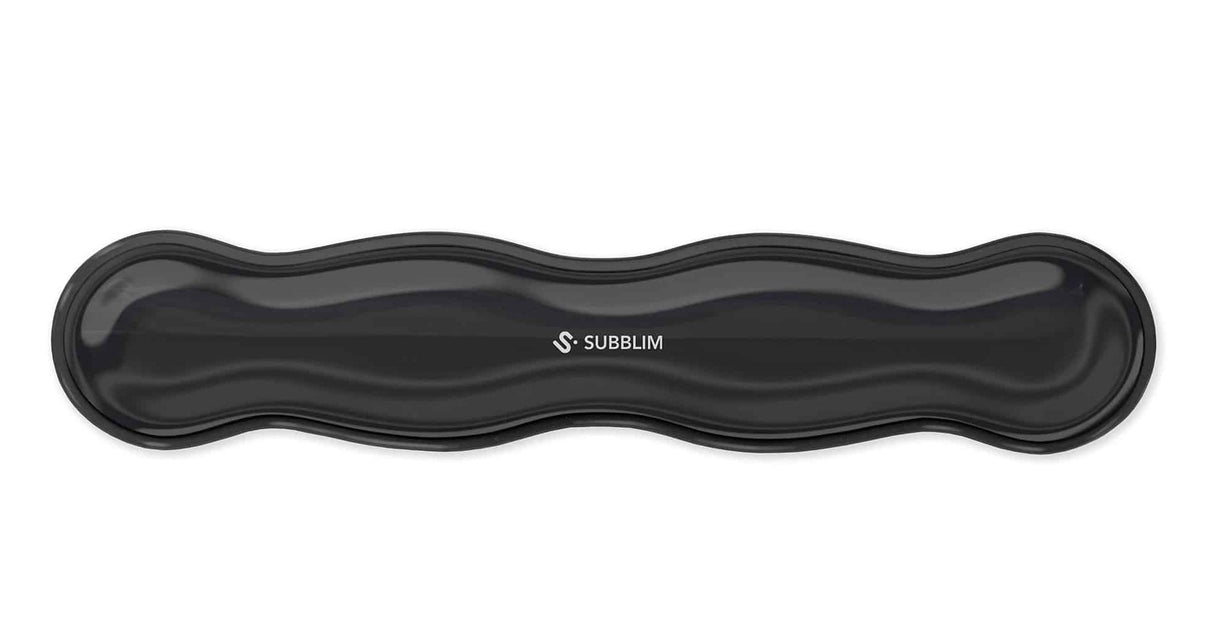EAN 8436586743383 - SUBBLIM Ergo Crystal Flex descansa muñecas Gel Negro imagen 1